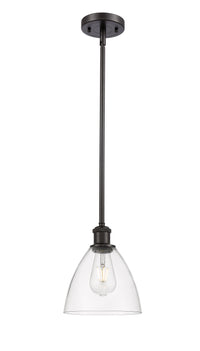 Ballston Mini Pendant Antique Brass Finish