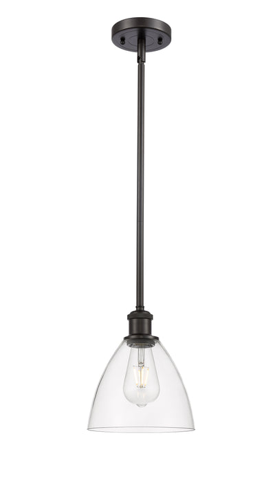 Ballston Mini Pendant Antique Brass Finish