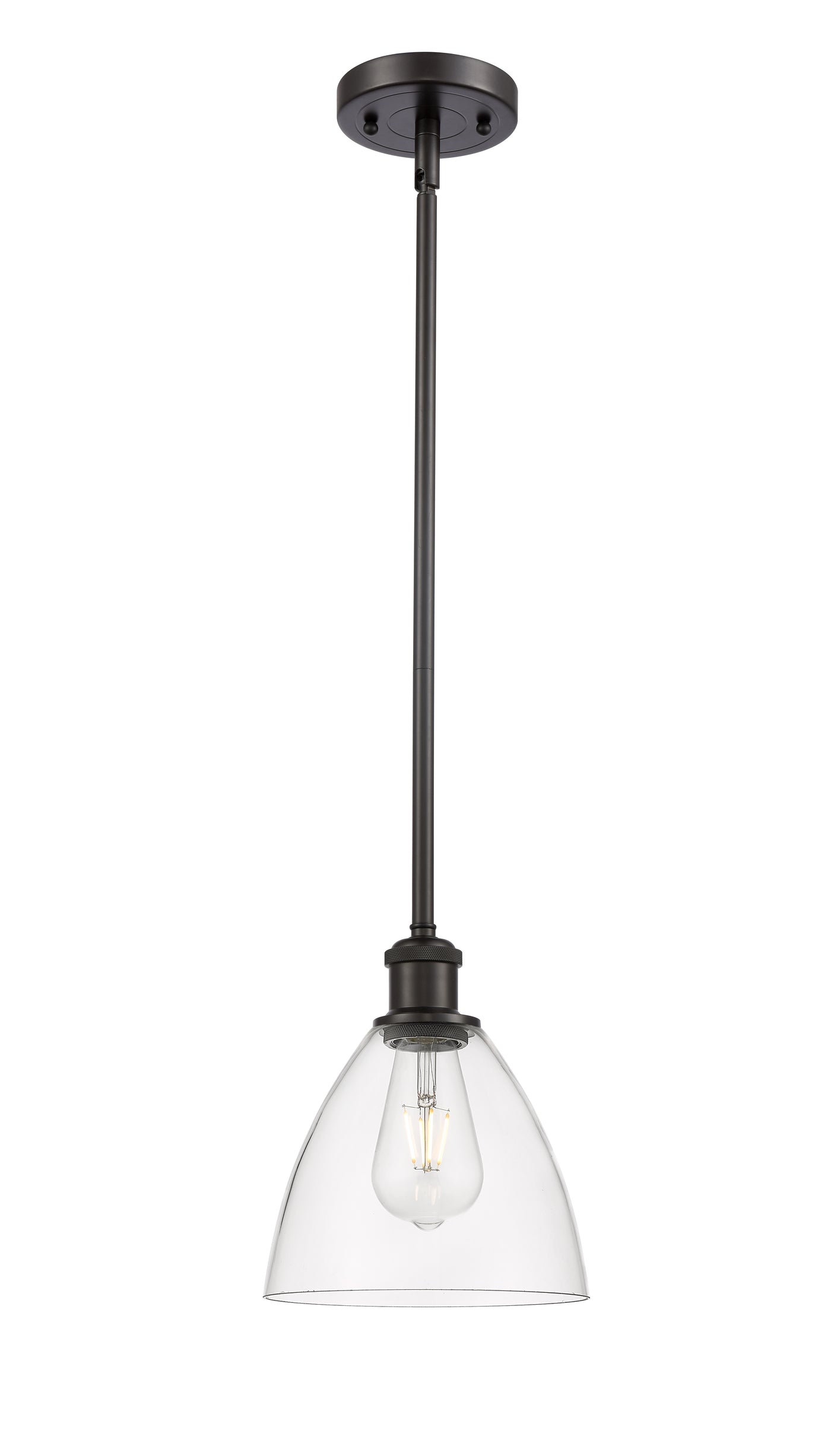 Ballston Mini Pendant Antique Brass Finish
