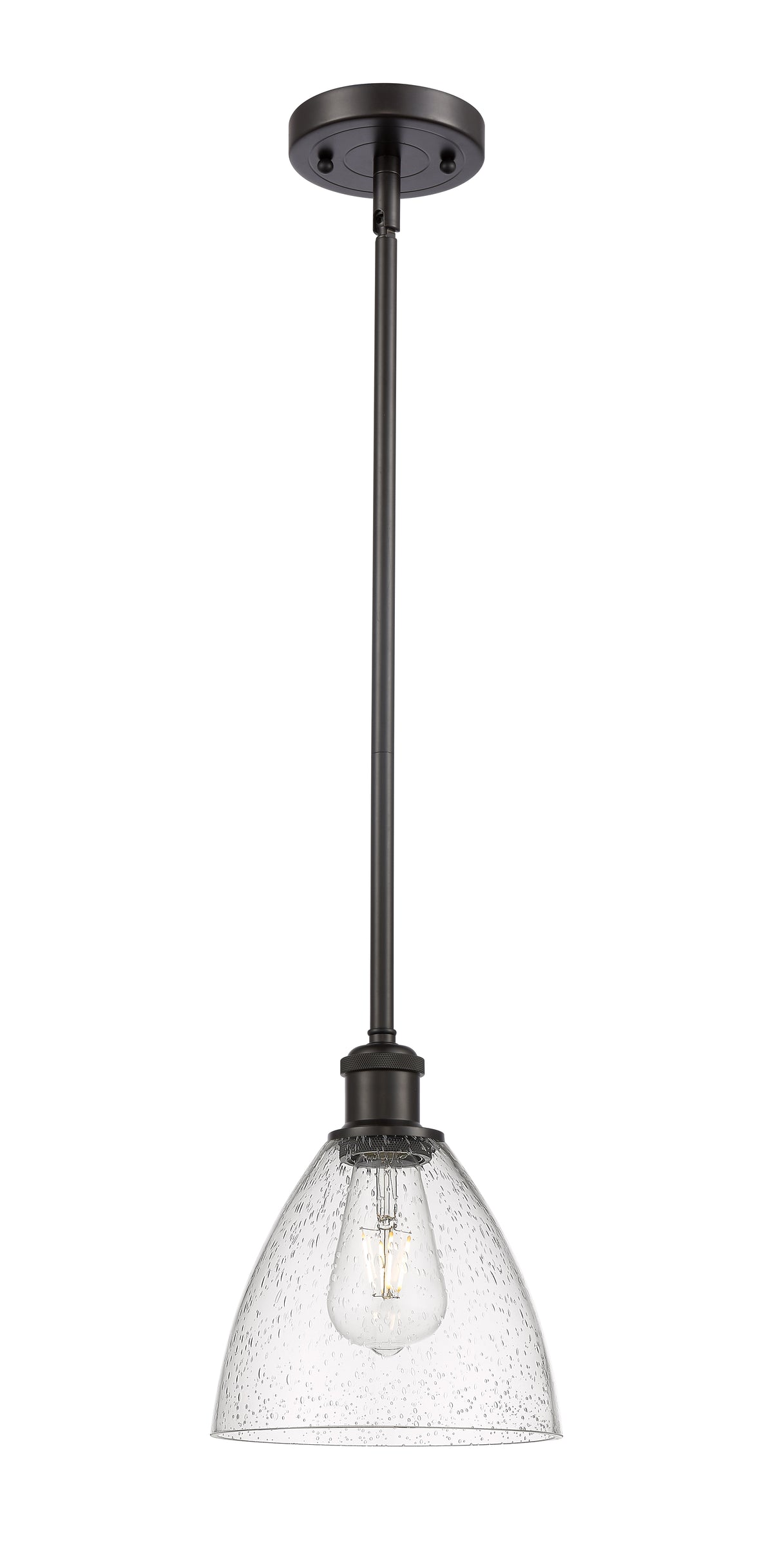 Ballston Mini Pendant Antique Brass Finish