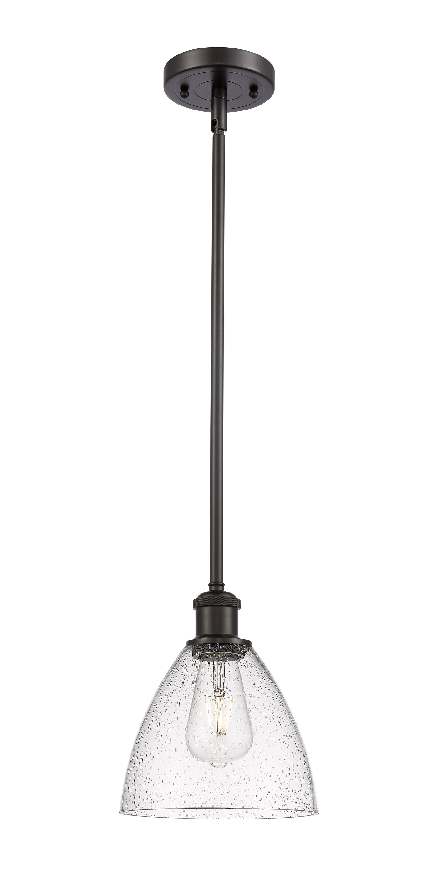 Ballston Mini Pendant Antique Brass Finish