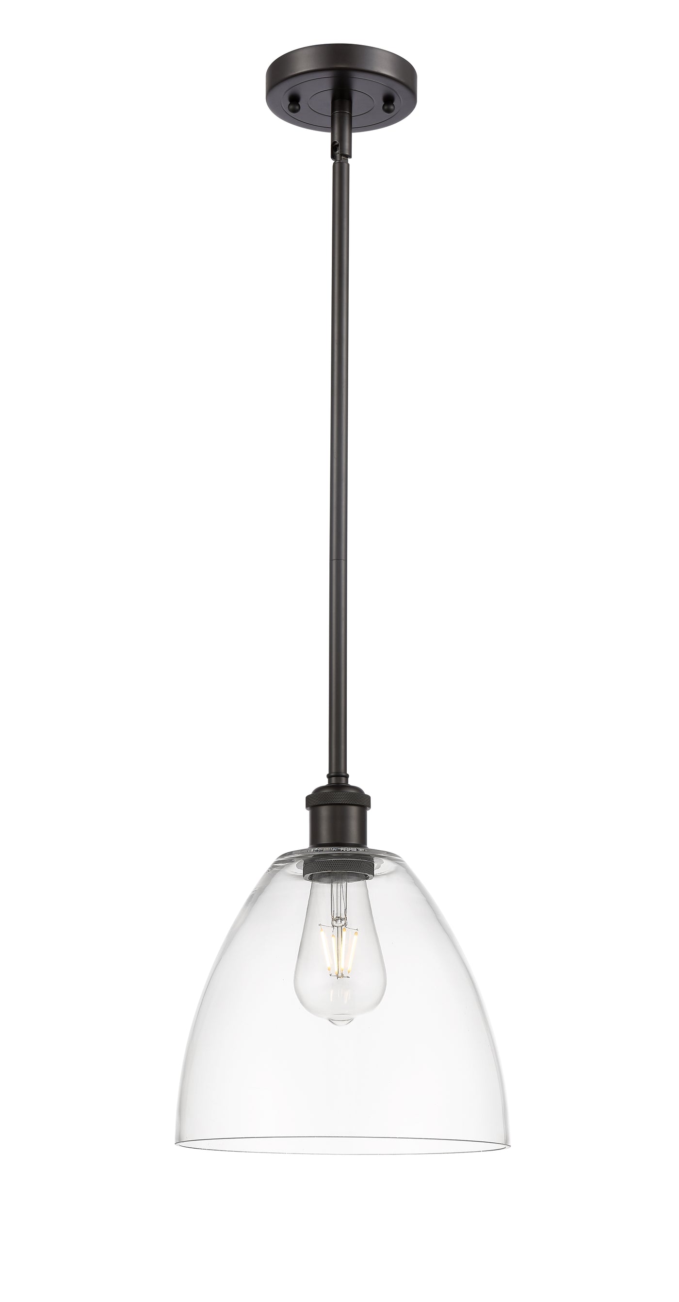Ballston Mini Pendant Antique Brass Finish