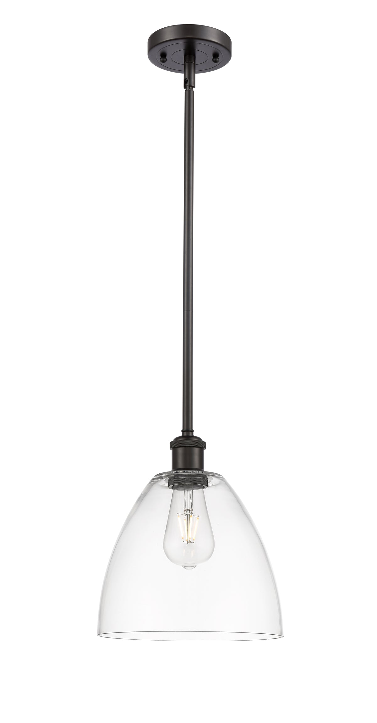 Ballston Mini Pendant Antique Brass Finish