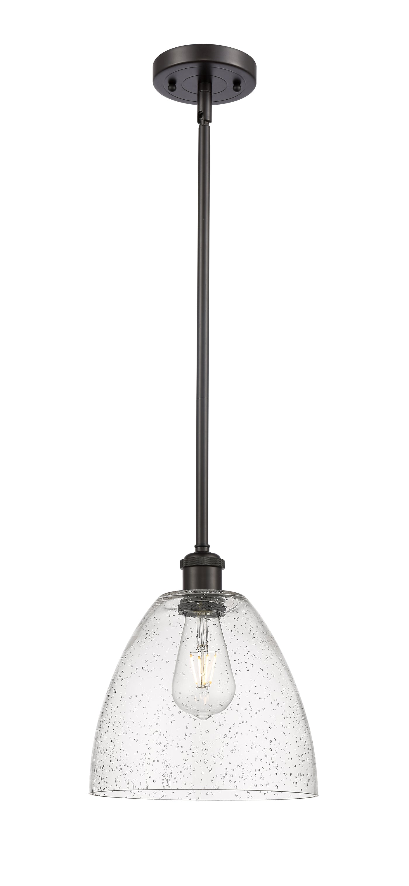 Ballston Mini Pendant Antique Brass Finish