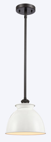 Ballston Mini Pendant Antique Brass 8.25