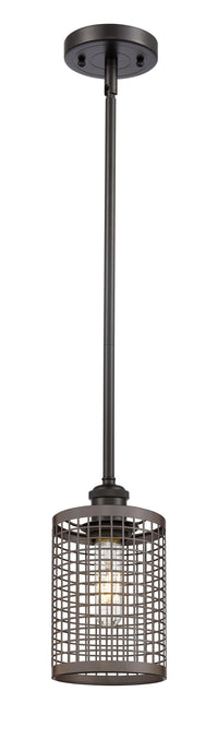 Ballston Mini Pendant Antique Brass Finish