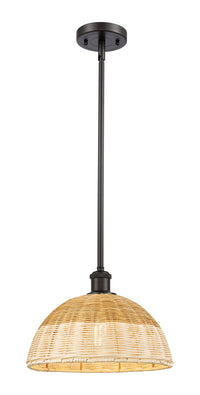 Ballston Mini Pendant Antique Brass Finish