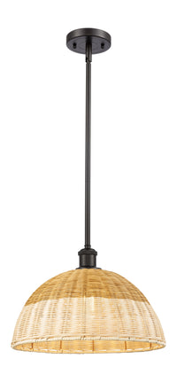 Ballston Mini Pendant Antique Brass Finish