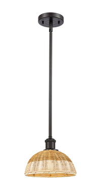 Ballston Mini Pendant Antique Brass Finish
