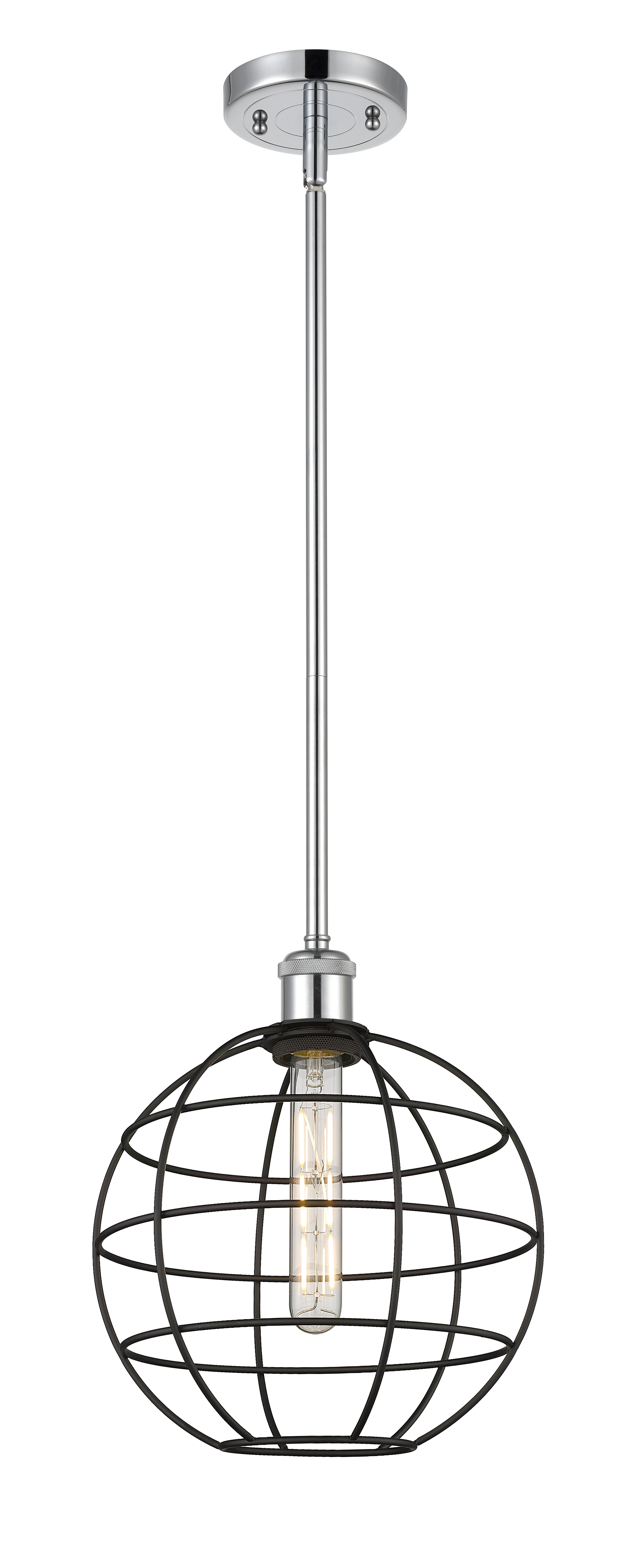 Ballston Mini Pendant Antique Brass 10 Inch