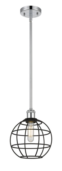 Ballston Mini Pendant Antique Brass 8 Inch