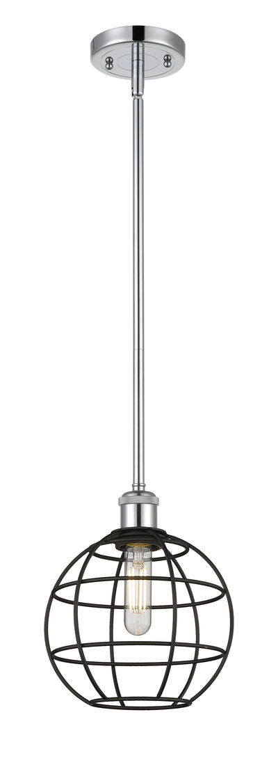 Ballston Mini Pendant Antique Brass 8 Inch