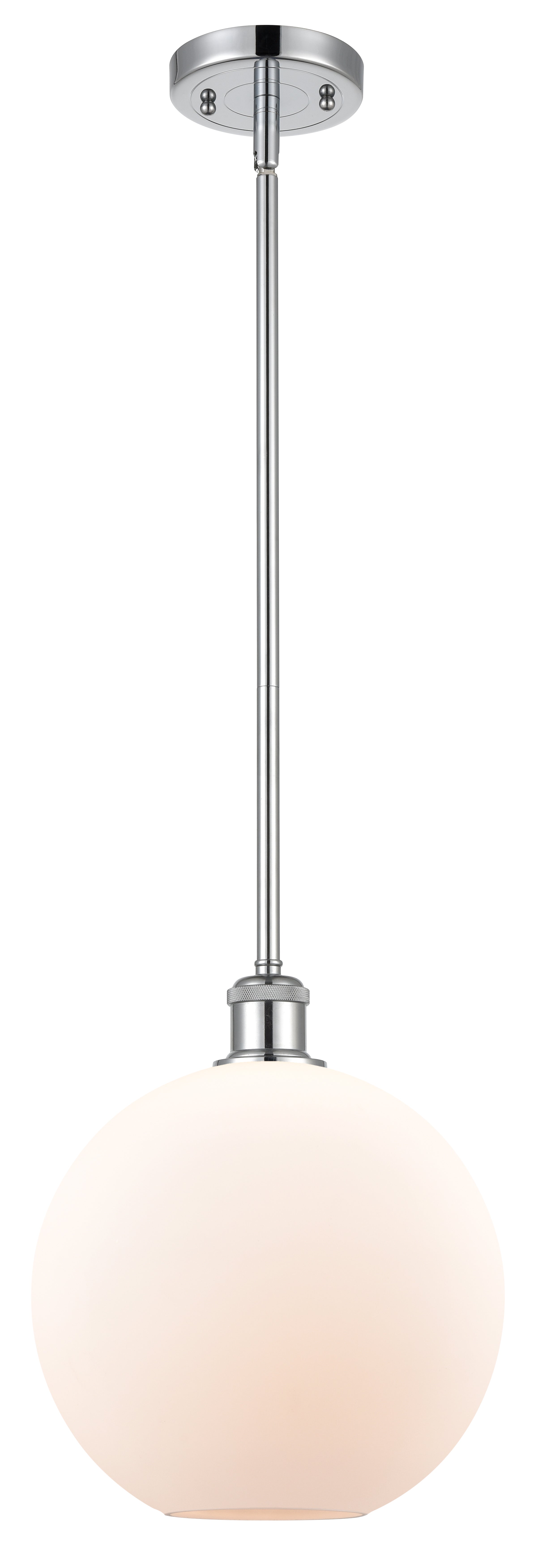 Ballston Mini Pendant Antique Brass 10 Inch
