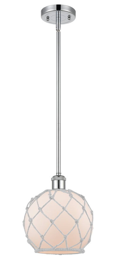 Ballston Mini Pendant Antique Brass 8 Inch