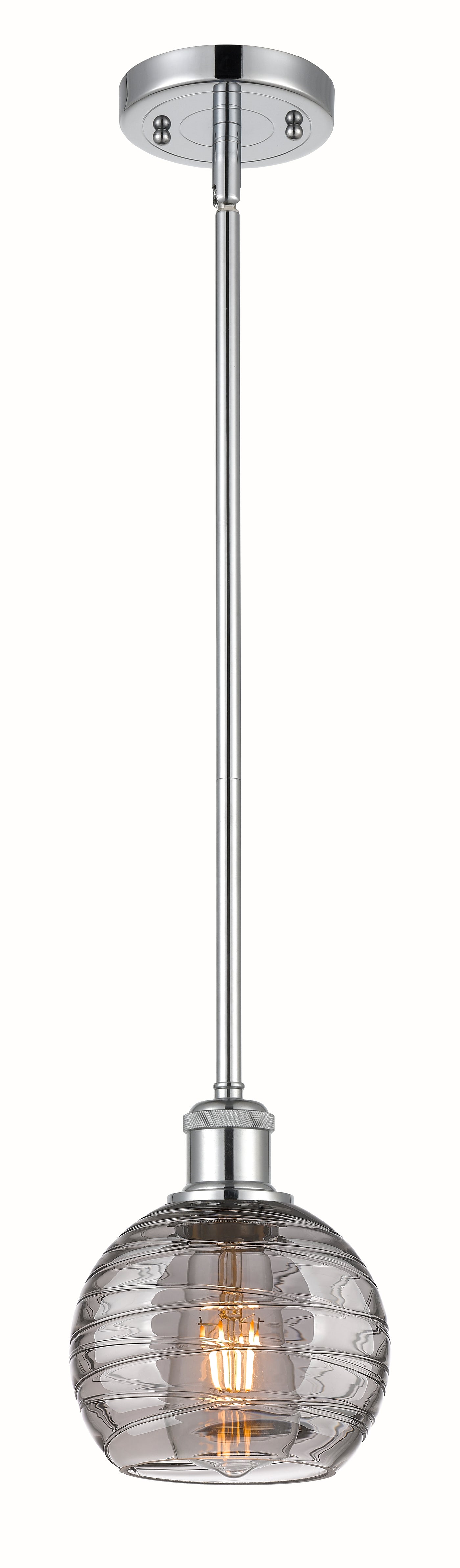 Ballston Mini Pendant Antique Brass Finish