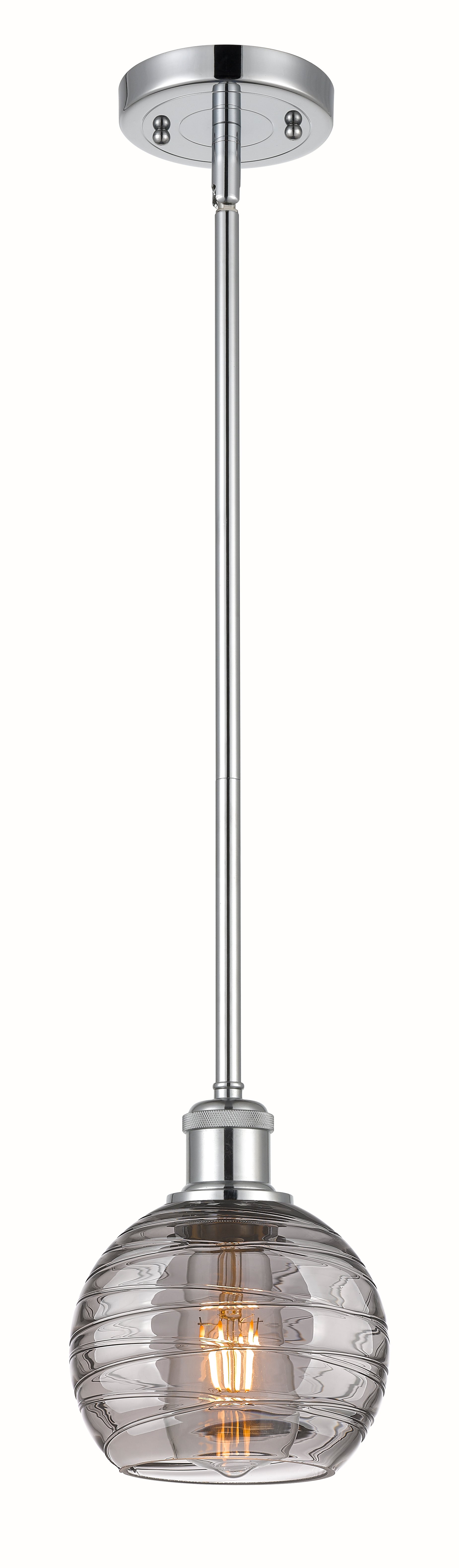 Ballston Mini Pendant Antique Brass Finish