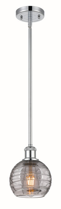 Ballston Mini Pendant Antique Brass Finish