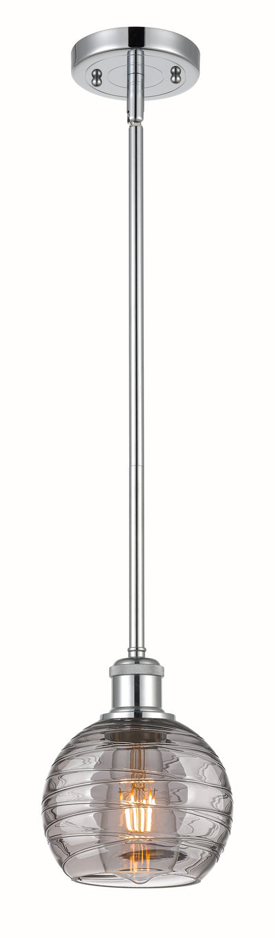 Ballston Mini Pendant Antique Brass Finish