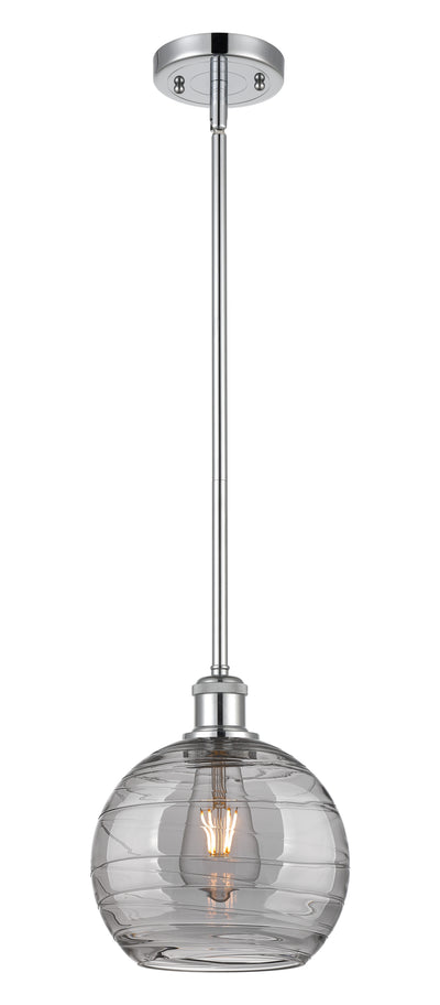 Ballston Mini Pendant Antique Brass 8 Inch