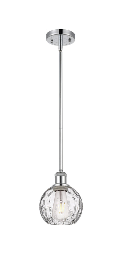 Ballston Mini Pendant Antique Brass Glass