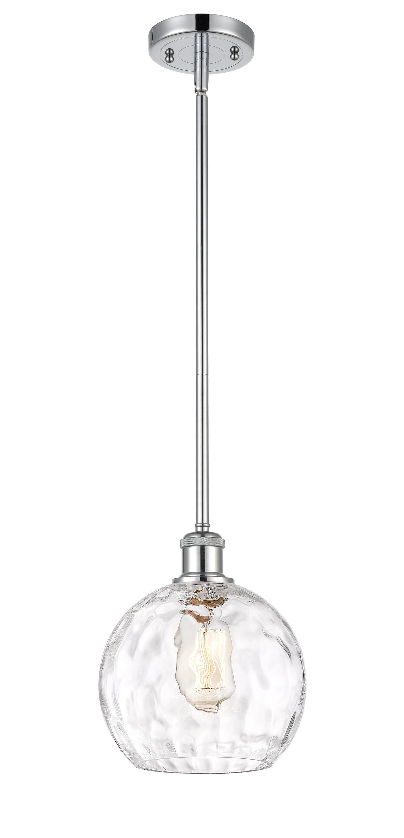 Ballston Mini Pendant Antique Brass 8 inch