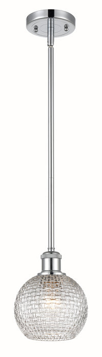 Ballston Mini Pendant Antique Brass Finish