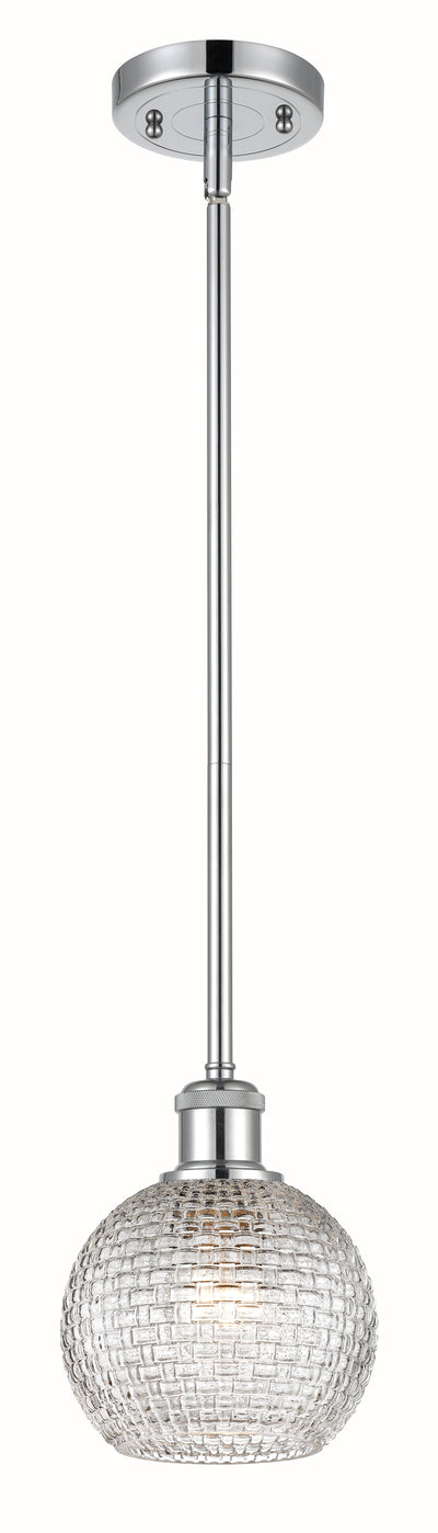 Ballston Mini Pendant Antique Brass Finish