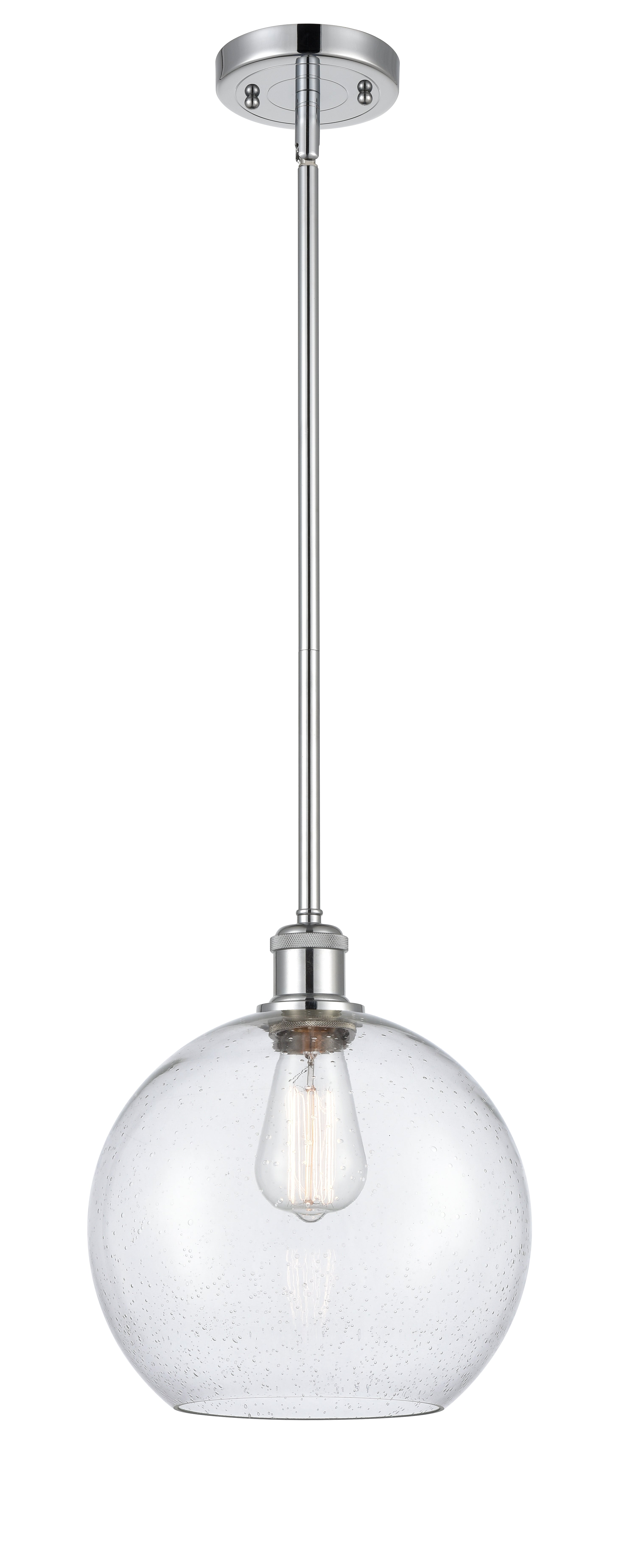 Ballston Mini Pendant Antique Brass 10 Inch