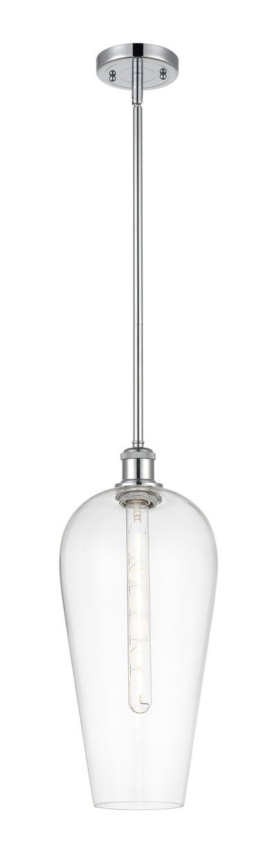Ballston Mini Pendant Antique Brass Finish