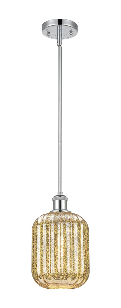Ballston Mini Pendant Antique Brass Finish