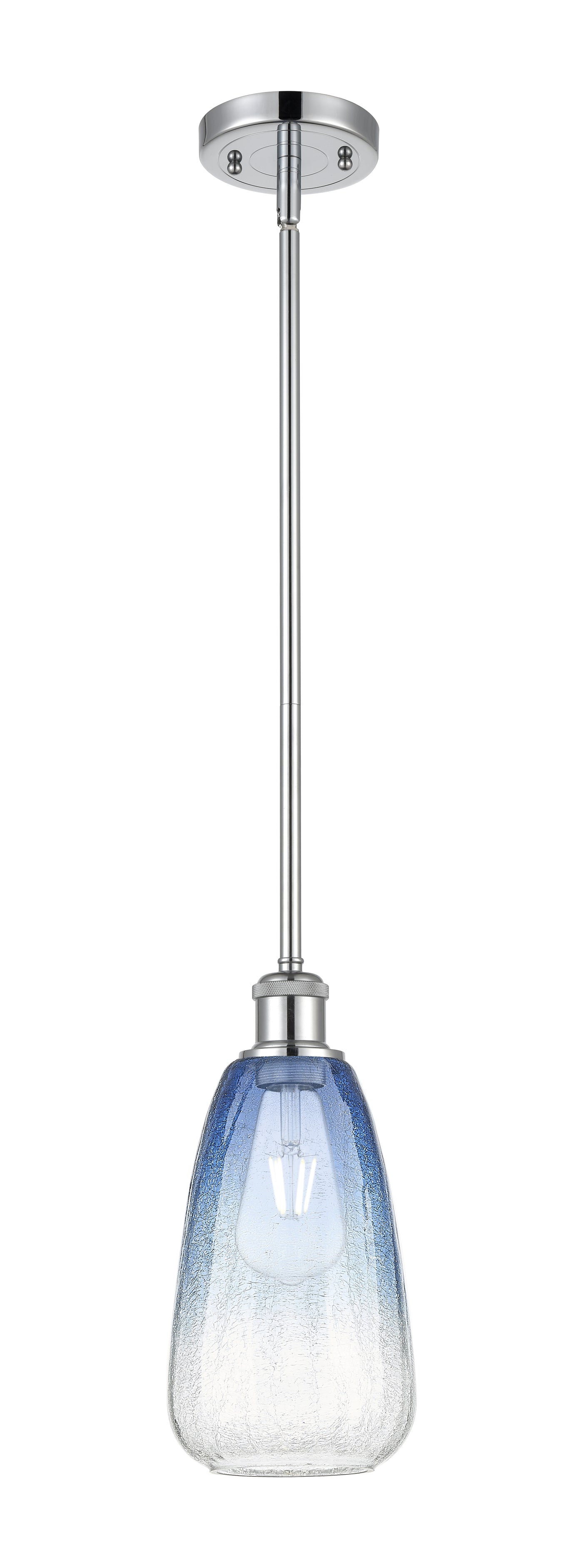 Ballston Mini Pendant Antique Brass Glass