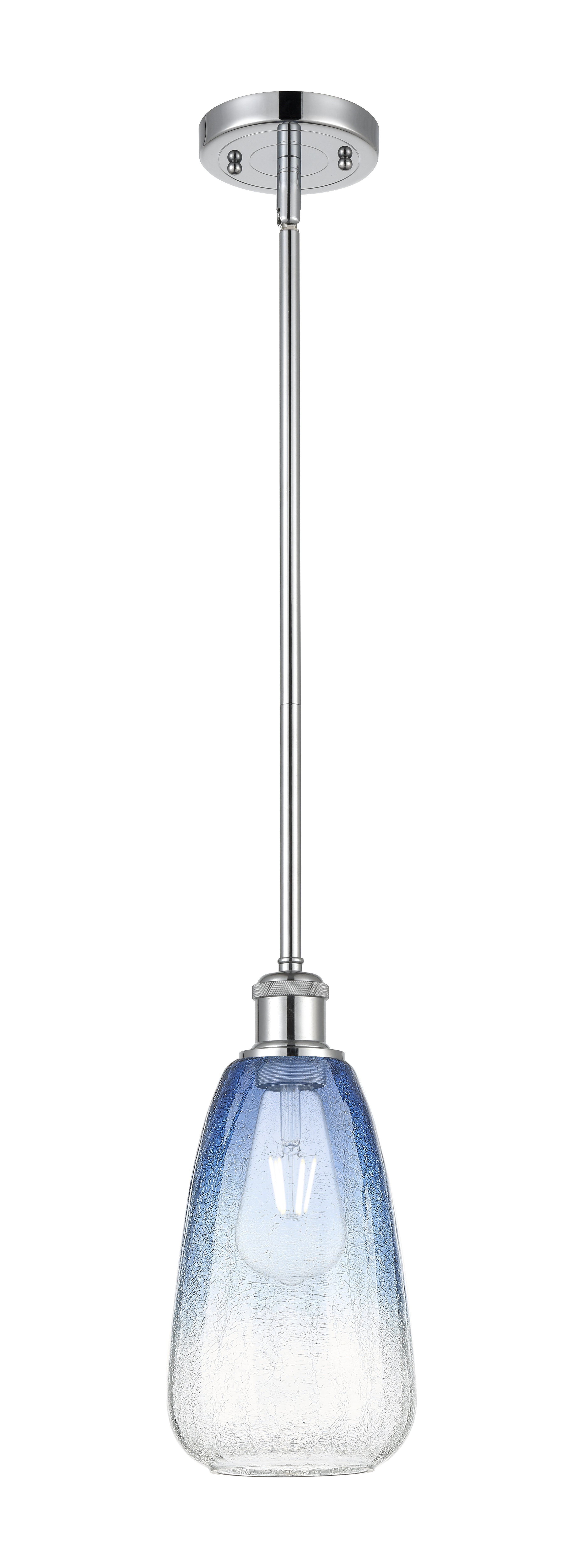 Ballston Mini Pendant Antique Brass Glass