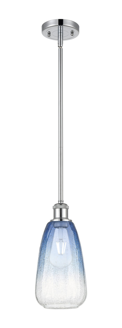 Ballston Mini Pendant Antique Brass Glass