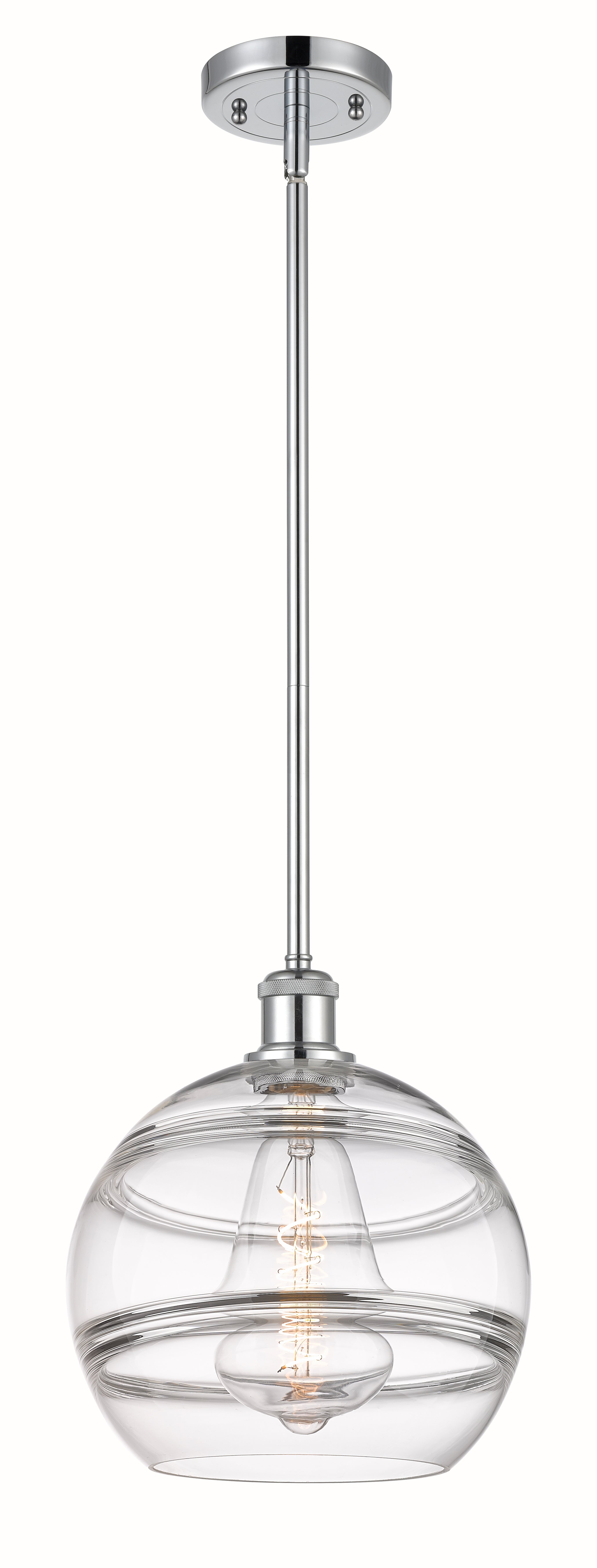 Ballston Mini Pendant Antique Brass 10 Inch