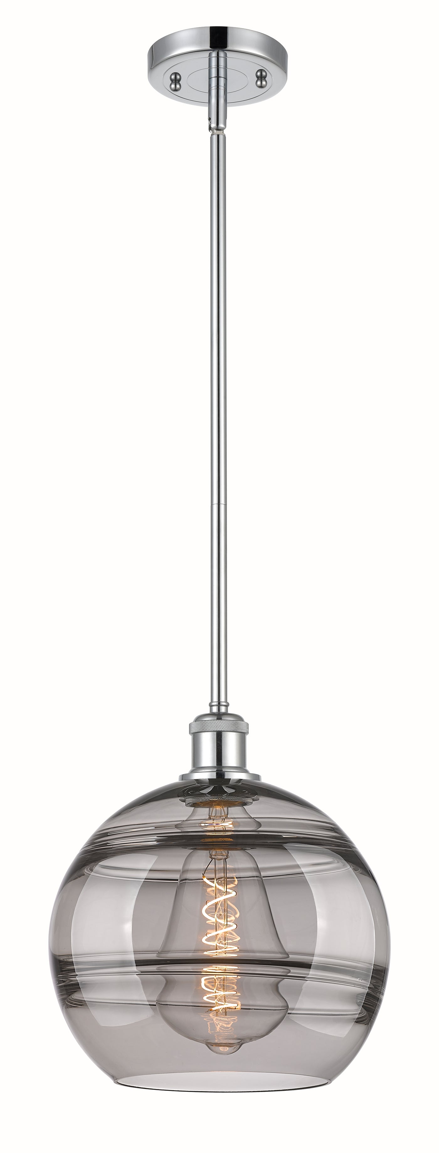 Ballston Mini Pendant Antique Brass 10 Inch