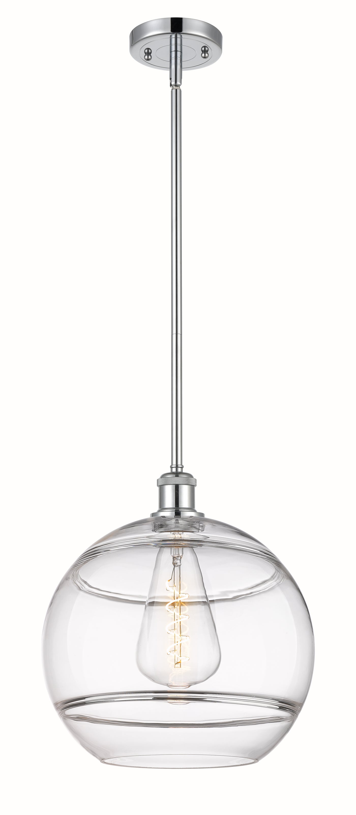 Ballston Mini Pendant Antique Brass Dimmable