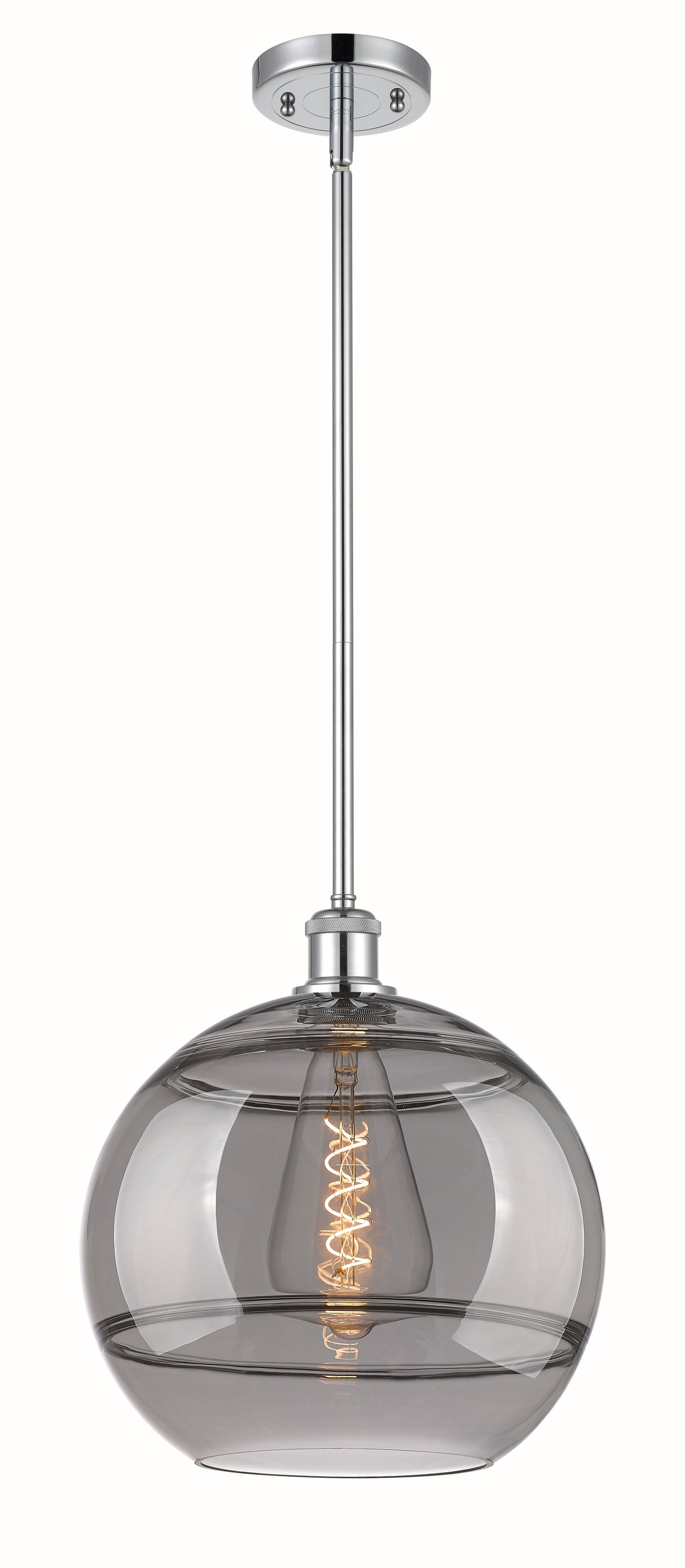Ballston Mini Pendant Antique Brass Dimmable