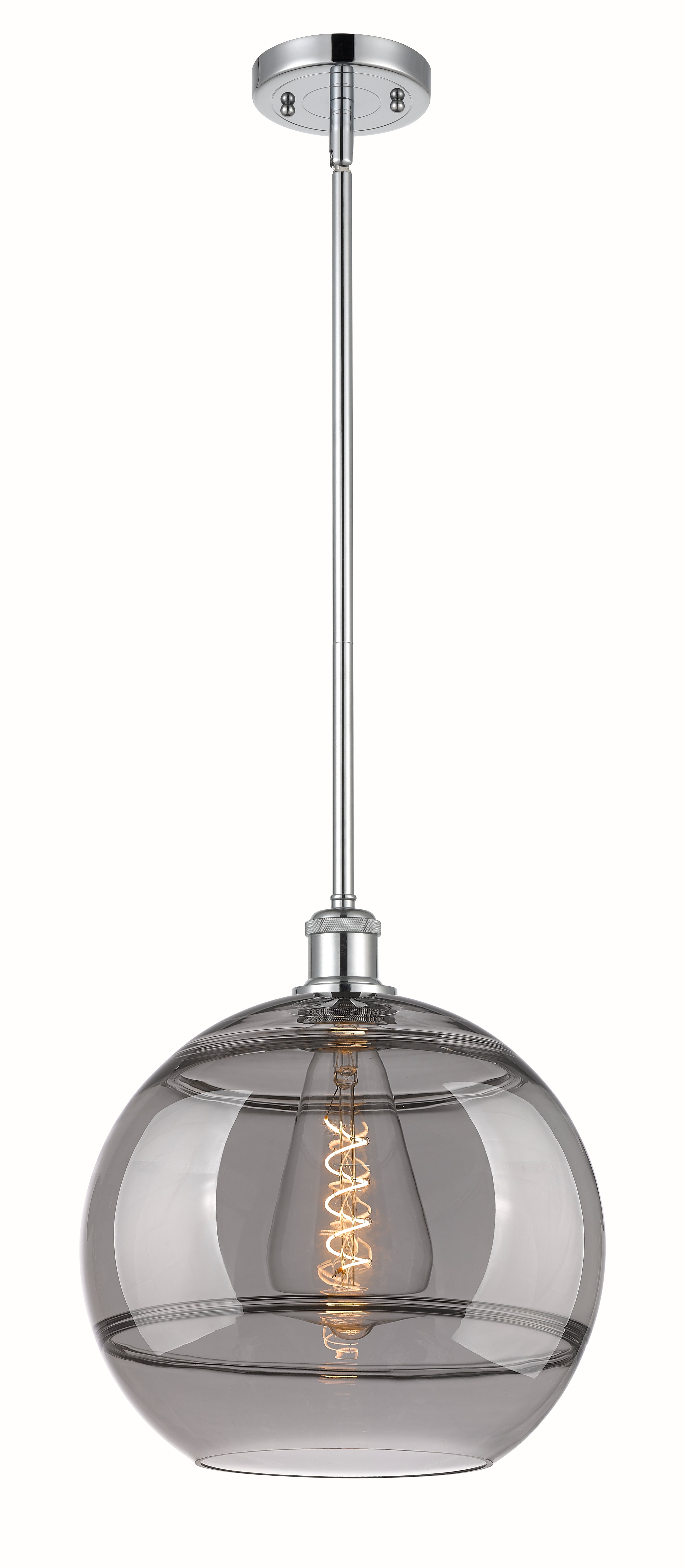 Ballston Mini Pendant Antique Brass Dimmable