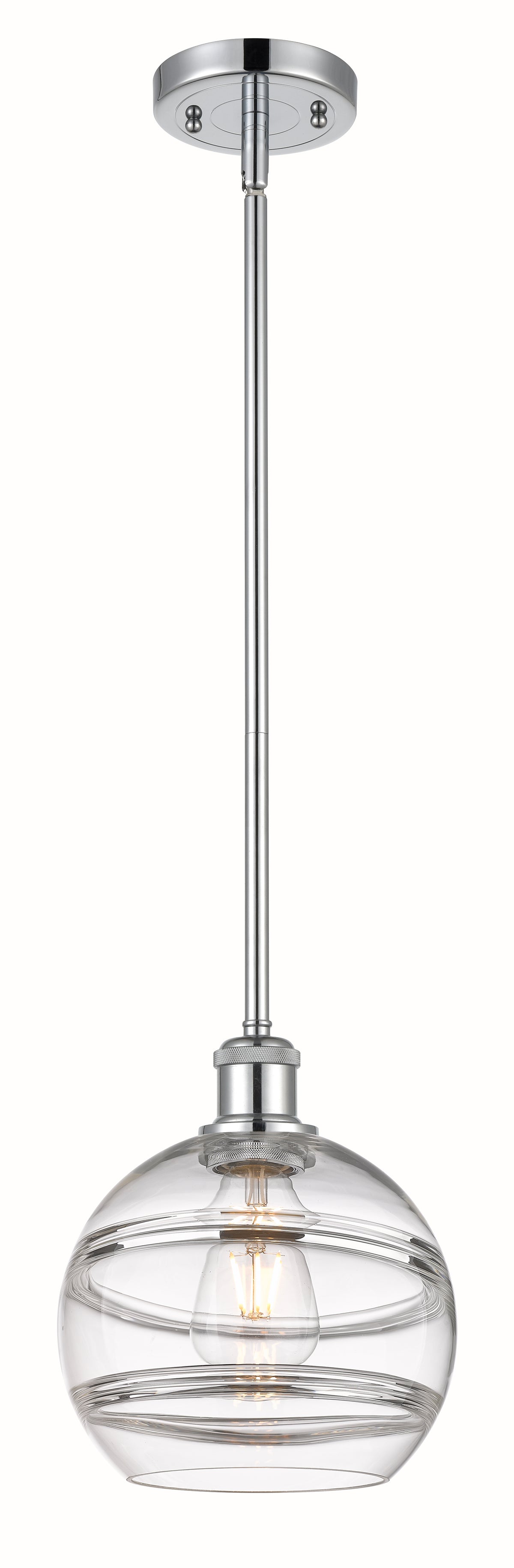 Ballston Mini Pendant Antique Brass Finish
