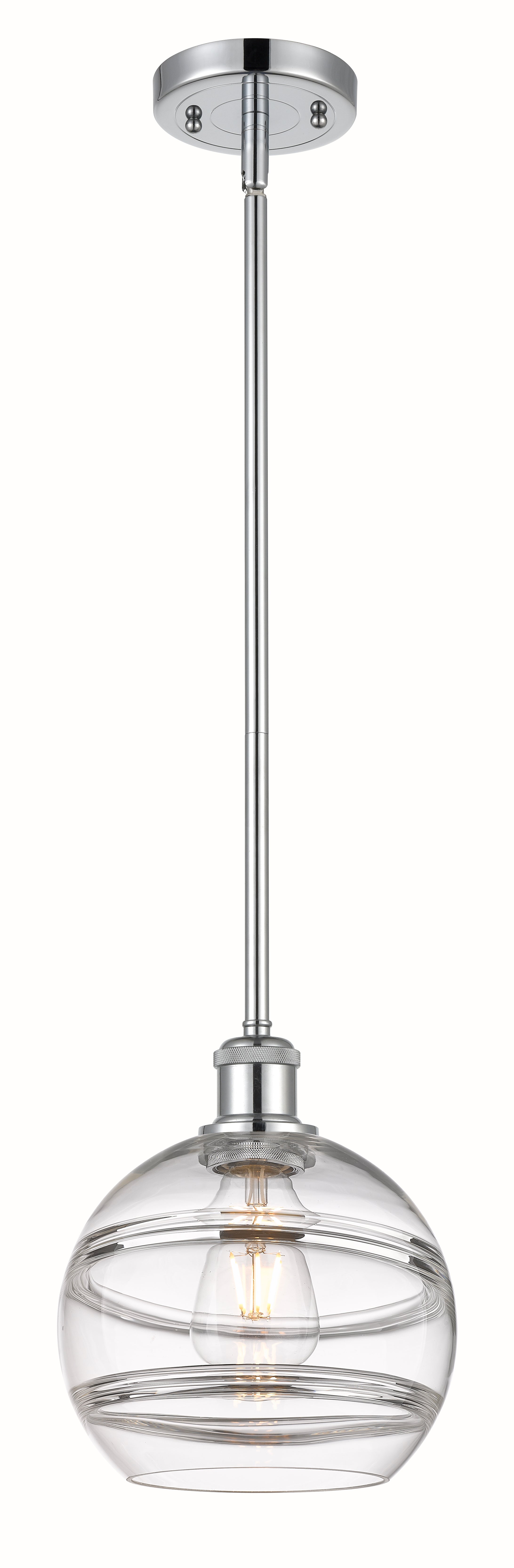 Ballston Mini Pendant Antique Brass Finish