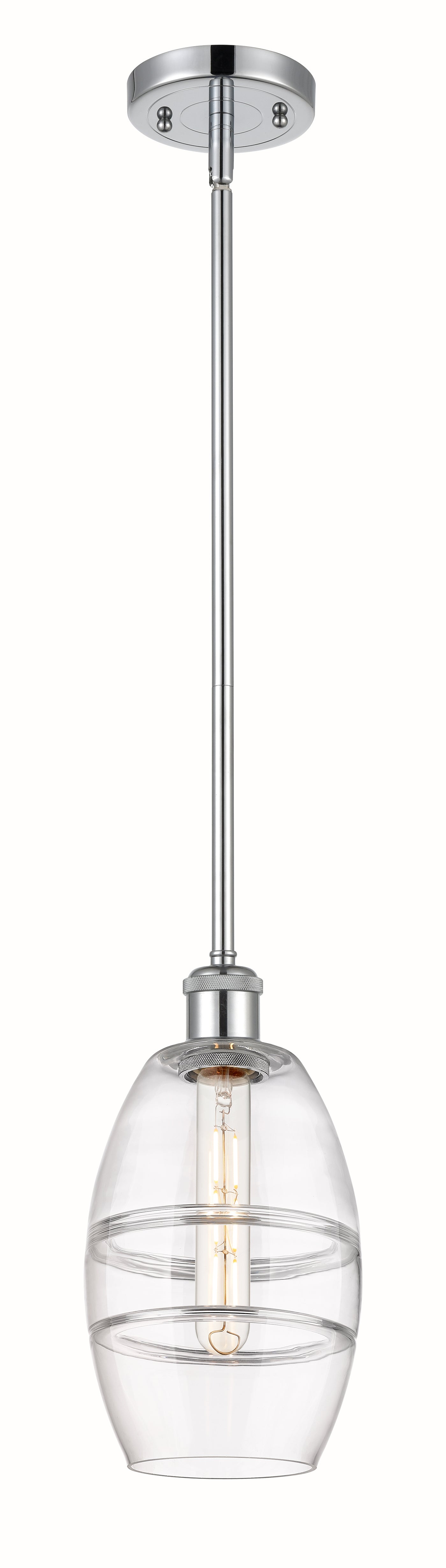 Ballston Mini Pendant Antique Brass Glass