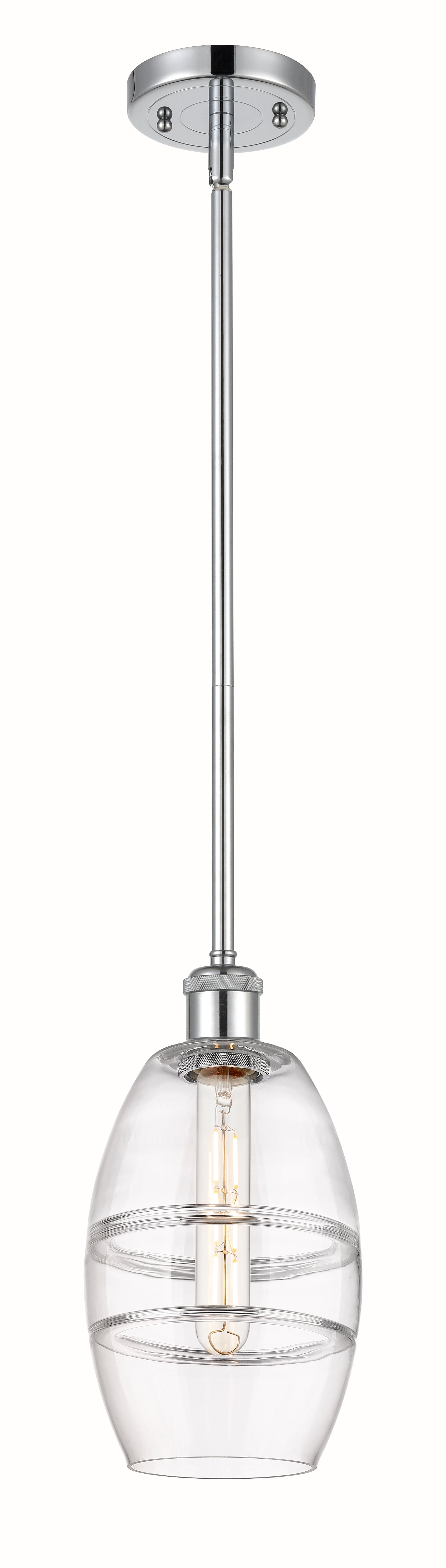 Ballston Mini Pendant Antique Brass Glass