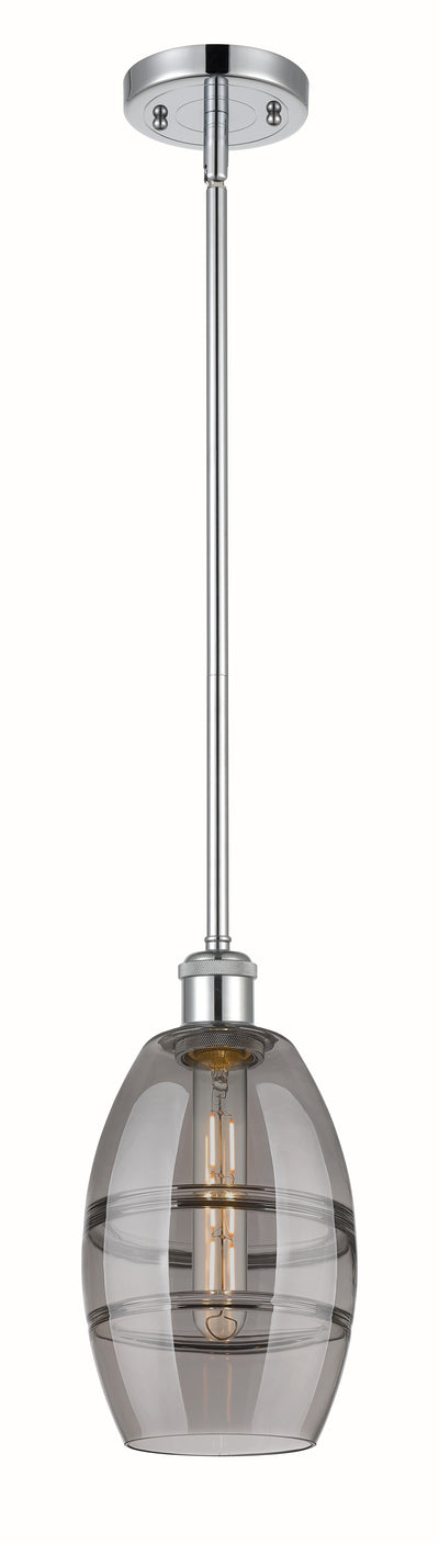 Ballston Mini Pendant Antique Brass Glass