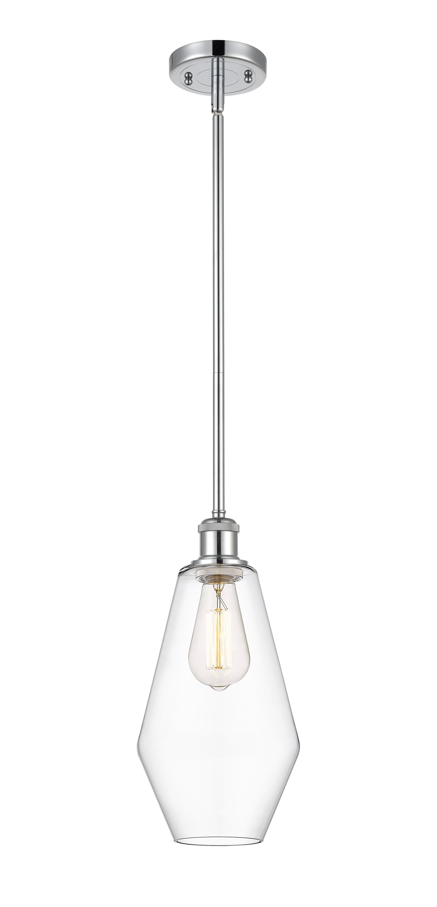 Ballston Mini Pendant 7 Inch Cast Brass