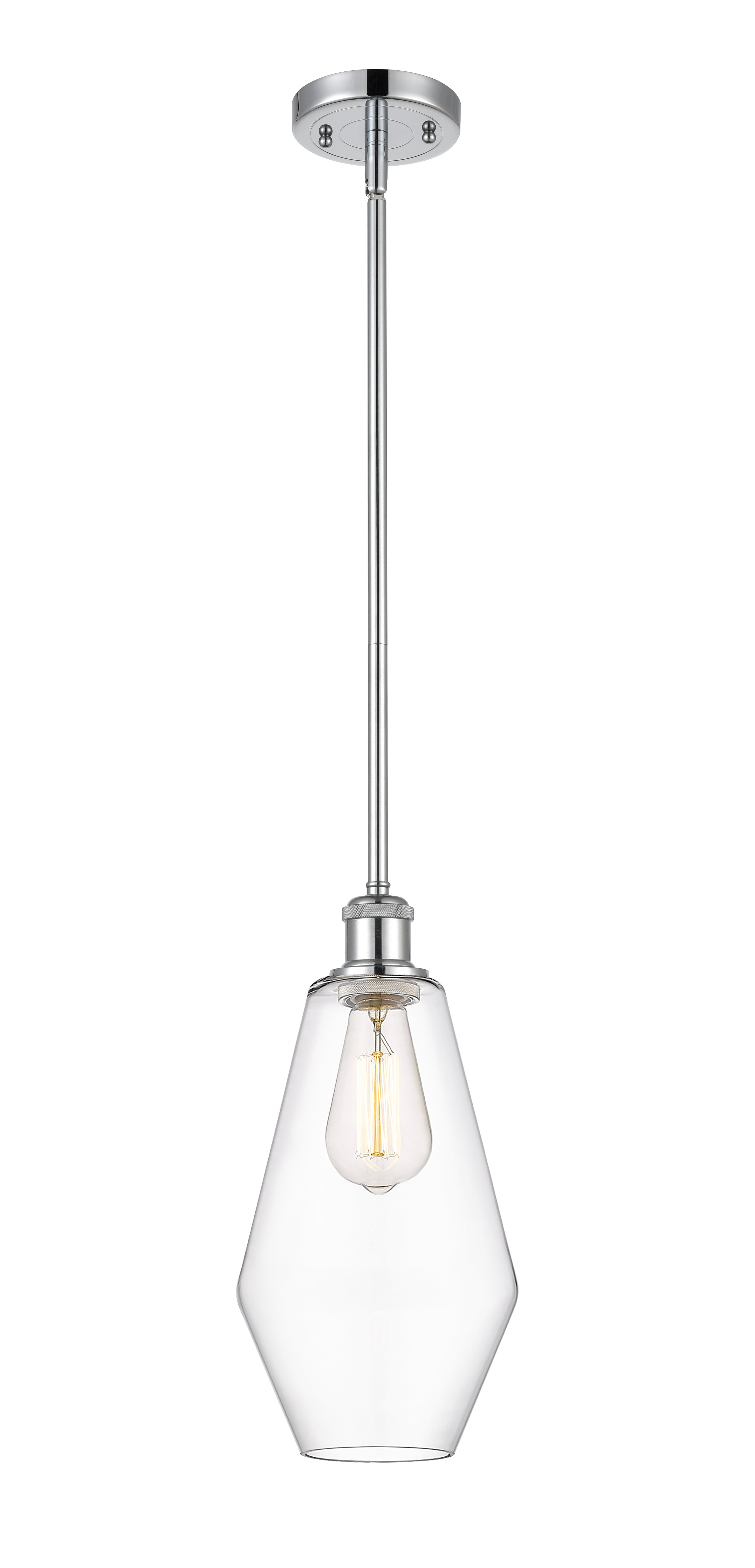 Ballston Mini Pendant 7 Inch Cast Brass