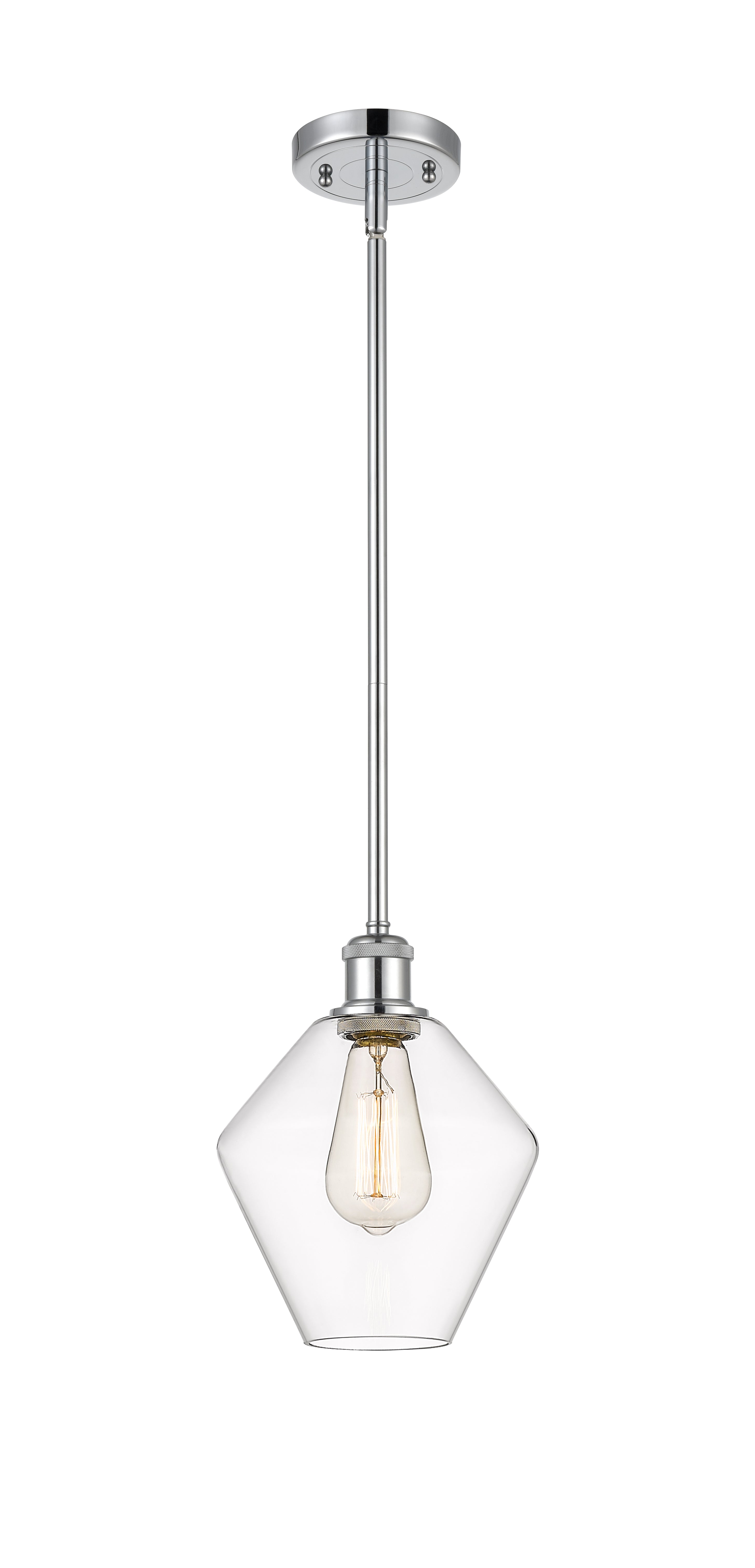 Ballston Mini Pendant Antique Brass 8 Inch