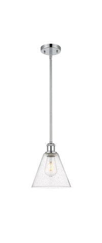 Ballston Mini Pendant Antique Brass 8 Inch