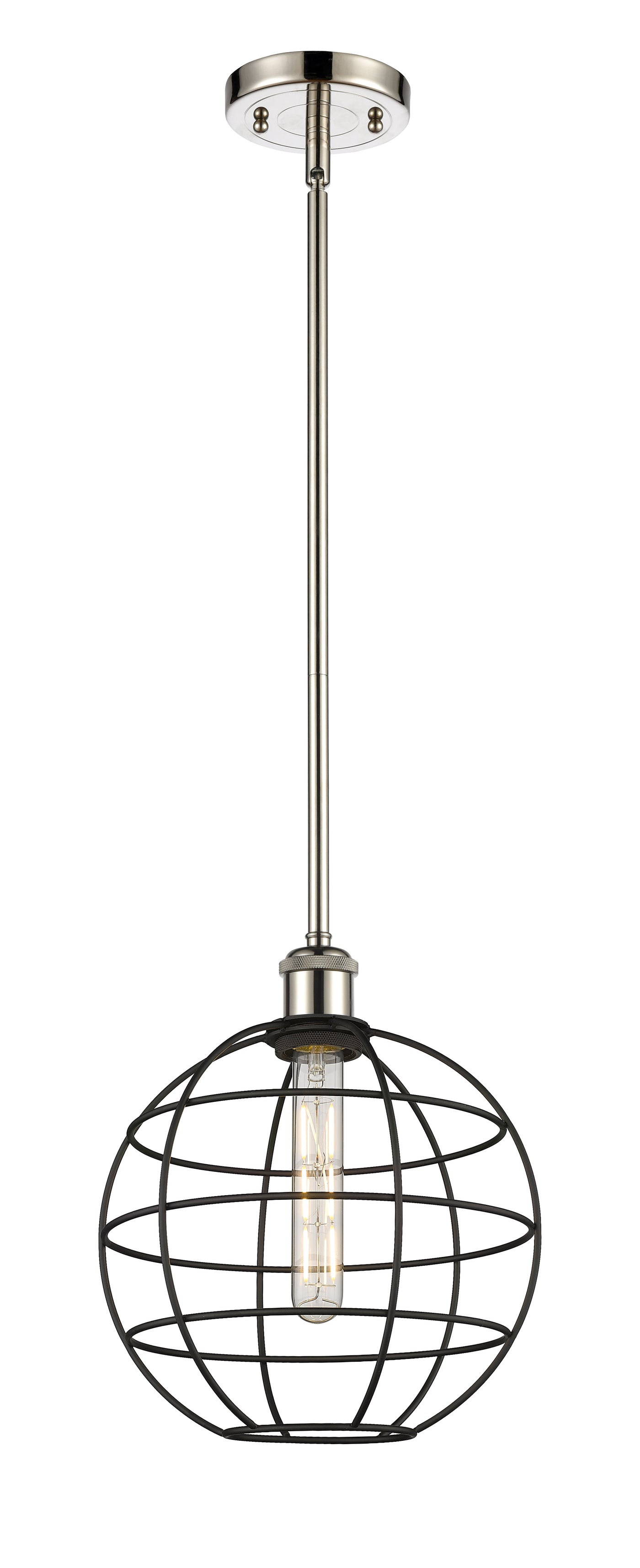 Ballston Mini Pendant Antique Brass 10 Inch