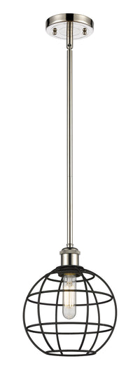 Ballston Mini Pendant Antique Brass 8 Inch
