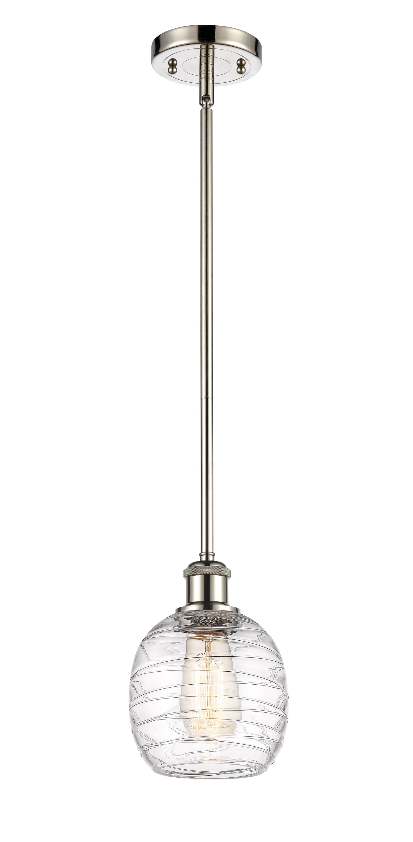Ballston Mini Pendant Antique Brass Finish